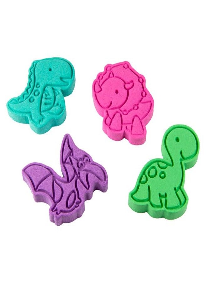 MAD MATTR - Dino Pack with 4 Dinosaur Molds & 3 Mystery Colors - Super Soft Sensory Dough for Creative STEM Play - Image 4